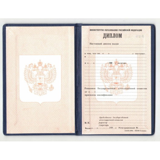Диплом ПТУ 2007-2013