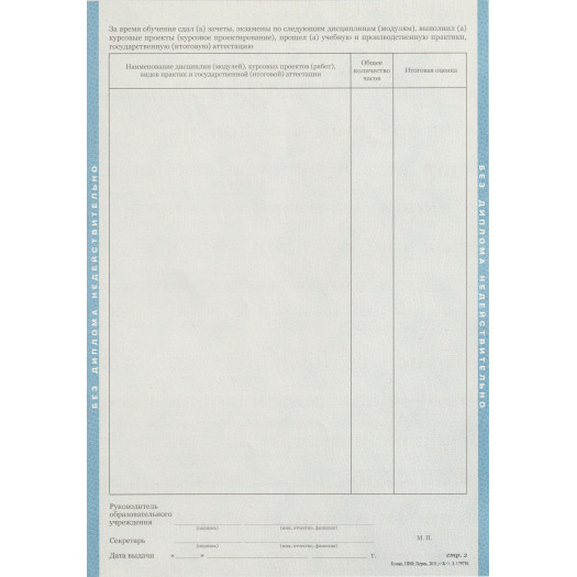 Диплом колледжа 2011-2013 Диплом колледжа 2011-2013