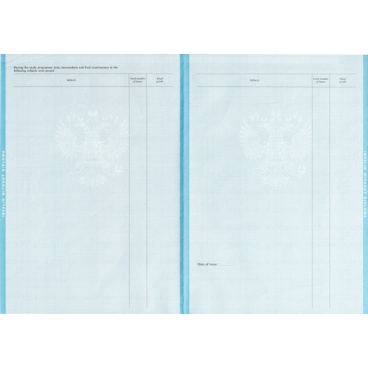 Диплом для иностранцев 1997-2008 Диплом для иностранцев 1997-2008