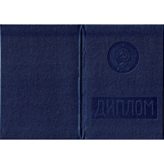 Диплом ВУЗа РСФСР 1993