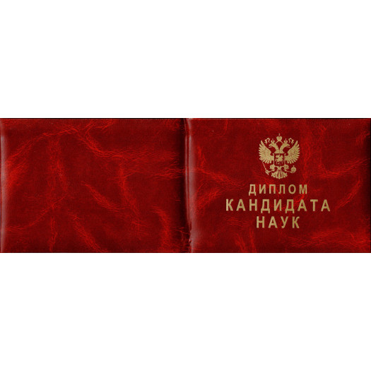 Диплом кандидата наук 1993-1999 Диплом кандидата наук 1993-1999